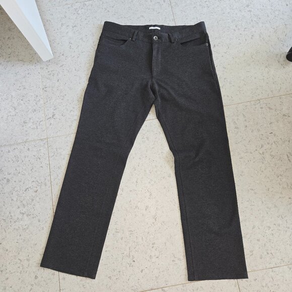 CALVIN KLEIN Men's Pants 32 x 30 Dark Grey STRETCH - Picture 1 of 5